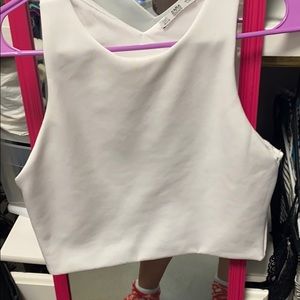 zara tank top white